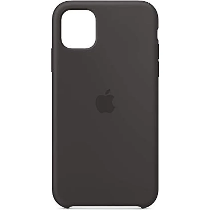 Apple Silikon Case (für iPhone 11) - Schwarz – Bild 1