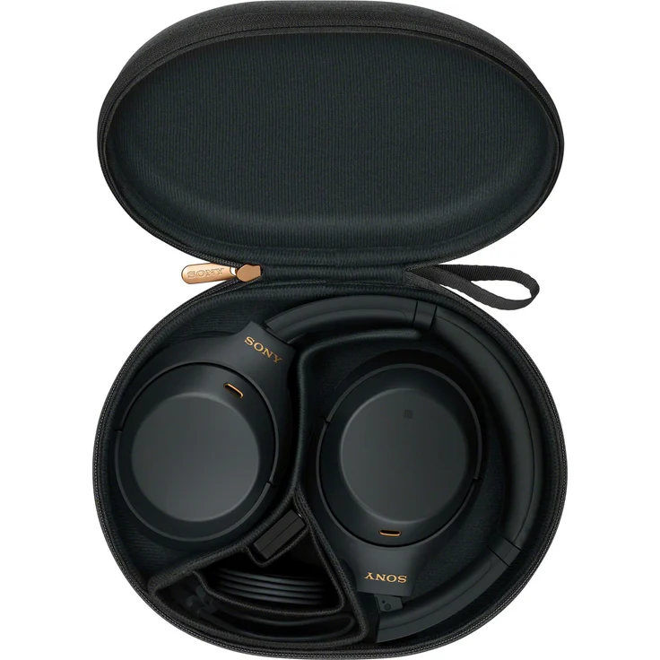 Sony WH-1000XM4 kabellose Bluetooth Noise Cancelling Kopfhörer (30h Akku, Touch Sensor, Schnellladefunktion, optimiert für Amazon Alexa, Headset mit Mikrofon) Schwarz – Bild 10
