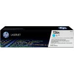 HP 126A (CE311A) Blau Original Toner für HP Color Laserjet Pro CP1025, M175, TopShot Laserjet Pro M274