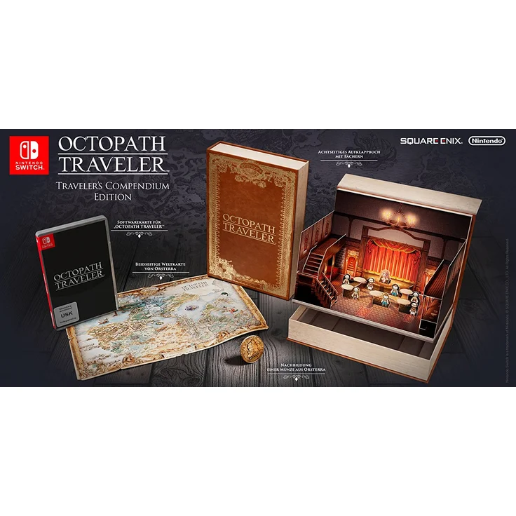 Octopath Traveler (Traveler's Compendium Edition) (Switch) – Bild 2