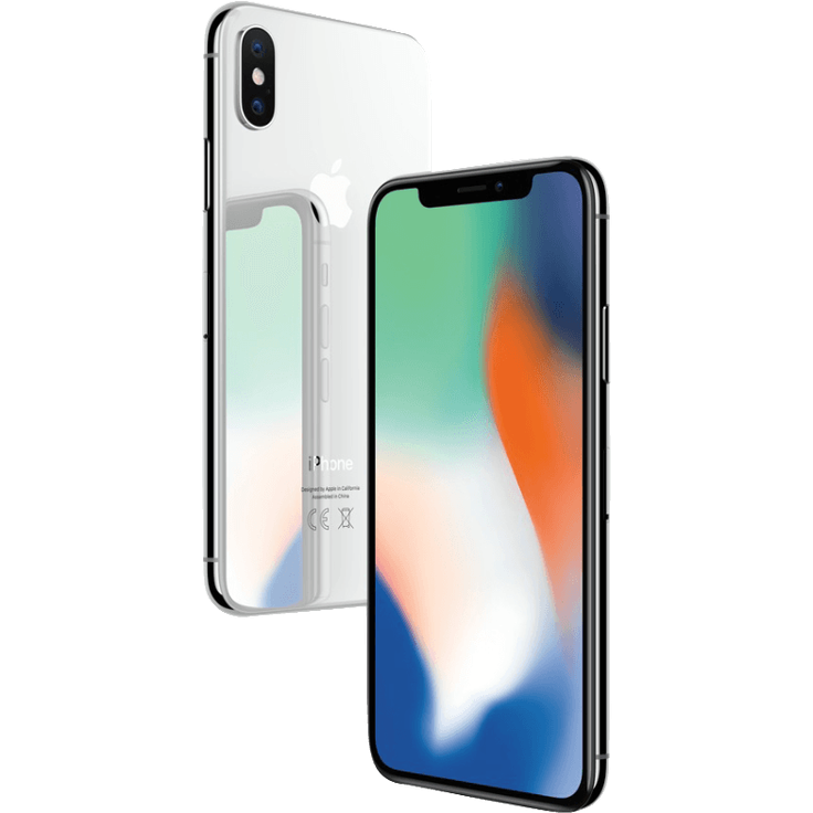 Apple iPhone X Smartphone 14,73cm (5,8 Zoll) Super Retina-Display, 64GB interner Speicher, 3GB RAM, iOS, Silber – Bild 3