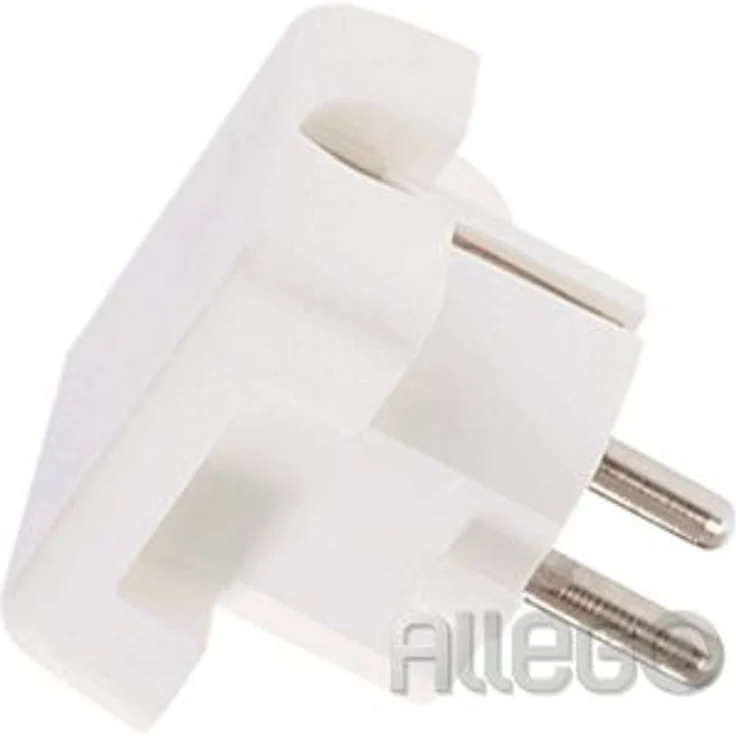 Bachmann Flächenstecker Schutzkontakt, 911270, Weiß – Bild 1