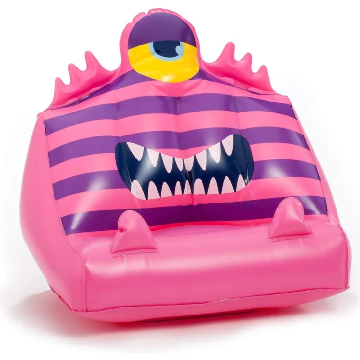 Bookmonster Air Garlie Aufblasbares Lesekissen für Bücher und Tablets, Purpel