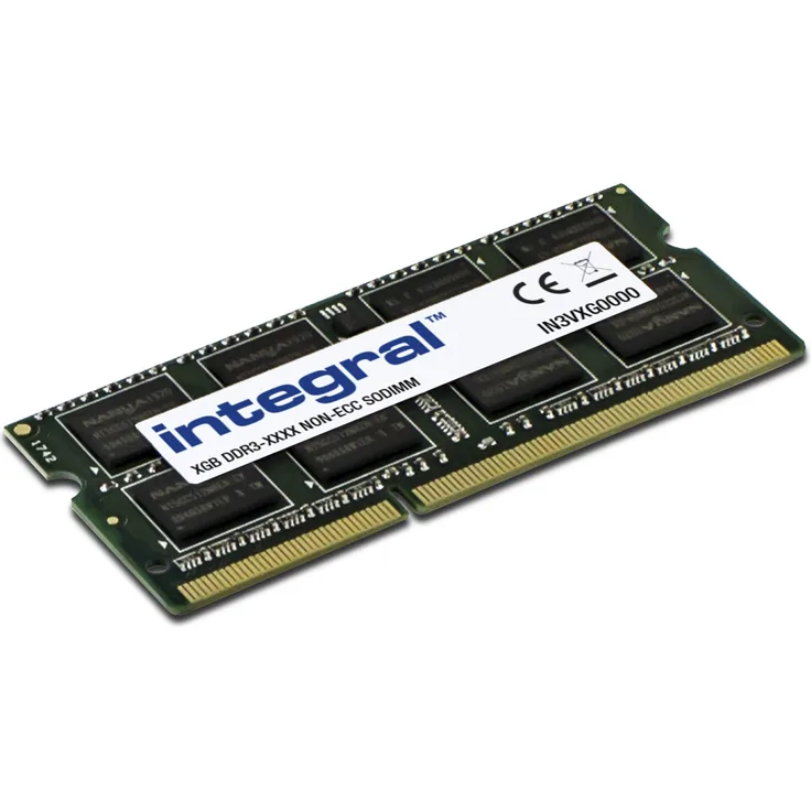 Integral IN3V4GNAJKILV 4 GB DDR3-1600 SODIMM CL11 1.35 V Laptop-Speichermodul für PC und Mac - Grün