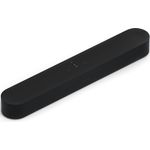 Sonos Beam Smart 3.0 Soundbar ohne Subwoofer, kabellos/kabelgebunden, geeignet für TV, schwarz (2018)