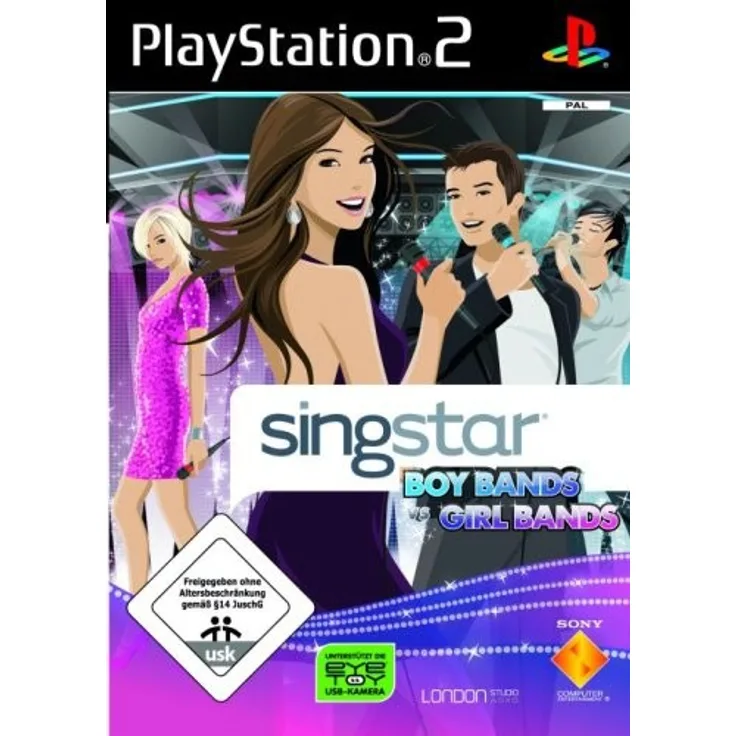 SingStar Boybands vs Girlsbands (PS2)