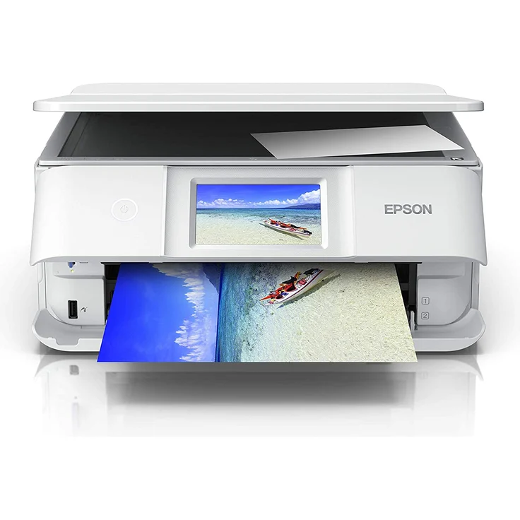 Epson Expression Photo XP-8605 (3-in-1) Multifunktionsdrucker - (Tintenstrahl) Farbe, Druckgeschwindigkeit: 9,5 s/w, 9 Farbe, Auflösung: 5760 x 1440, 1x USB 2.0 (Host), WLAN, AirPrint, Mobile Print, Wi-Fi Direct, Cloud Print (C11CH47403) – Bild 2