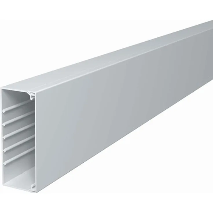 OBO Bettermann Vertr Wand+Deckenkanal m.Obert. 60x150mm,PVC WDK60150RW