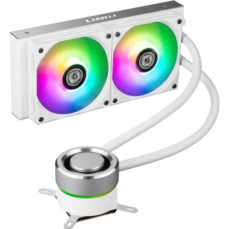Lian Li Galahad AIO 240 - Prozessor - 800 dB - 1900 dB - 20 dB - Fluid Dynamic Bearing (FDB) - 3-polig (GALAHAD AIO 240 RGB WHITE)