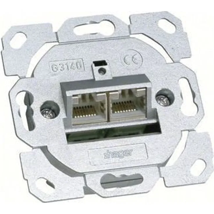 Hager G3140 Steckdose - Steckdosen (IP20, 1 Stück(e))