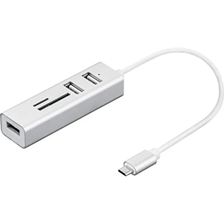 Nilox nx090301141 USB 3.1 Type C Hub und Kartenleser