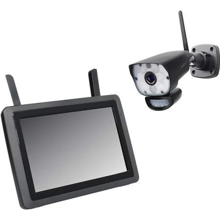 INDEXA DW700 SET Funk-Überwachungskamera Set 1080p IP App
