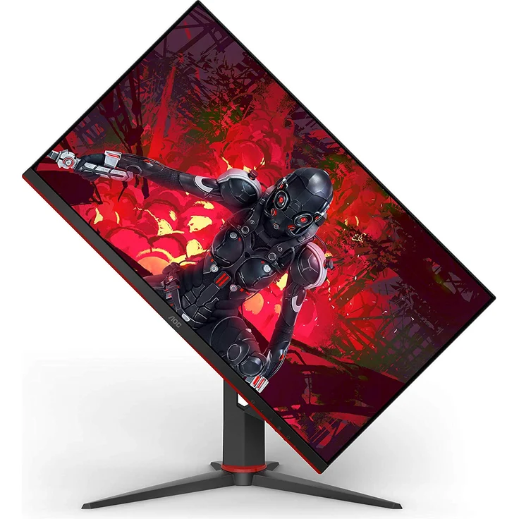 AOC Gaming 27G2U-BK 68,6 cm (27 Zoll) Monitor (FHD, HDMI, DisplayPort, Free-Sync, 1ms Reaktionszeit, 144 Hz, 1920x1080) schwarz-rot – Bild 4