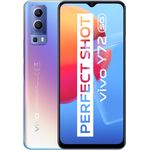 Vivo Y72 5G Smartphone 16,7cm (6,58 Zoll) IPS-Display, 128GB interner Speicher, 8GB RAM, Dual-SIM, Android 11, Dream Glow