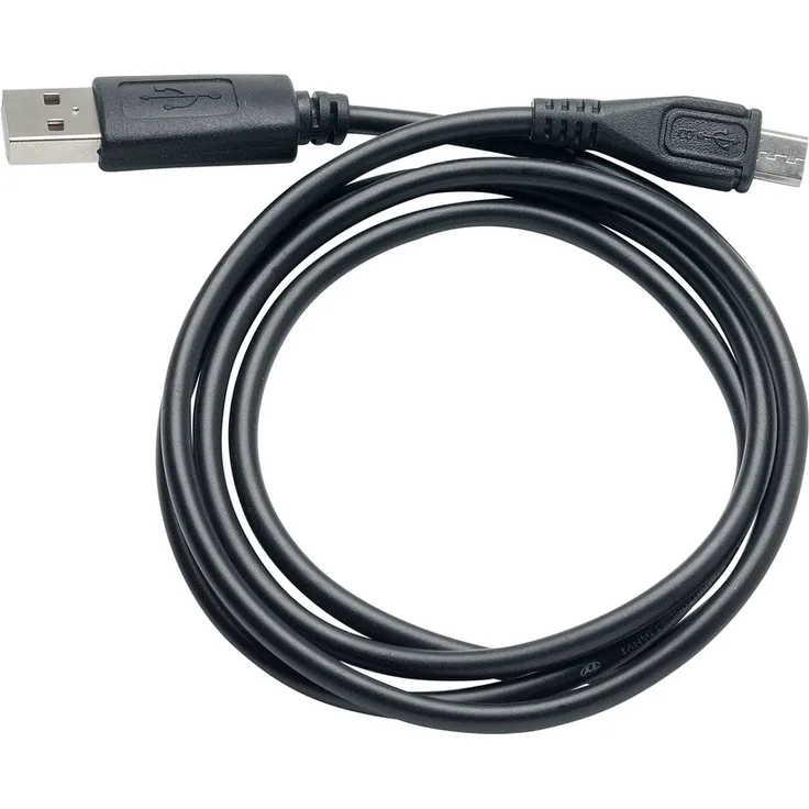 Slabo Ladekabel Micro USB für Samsung Galaxy J6 / Samsung Galaxy S7 Datenkabel Verbindungskabel Sync-Kabel - SCHWARZ | BLACK