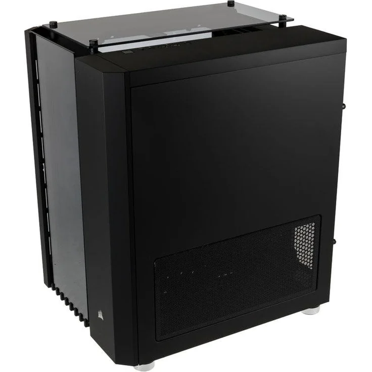 Corsair Crystal Series 680X RGB Hohem Luftdurchsatz Gehärtetem Glas ATX Smart Gaming Gehäuse, RGB LED, Schwarz – Bild 2