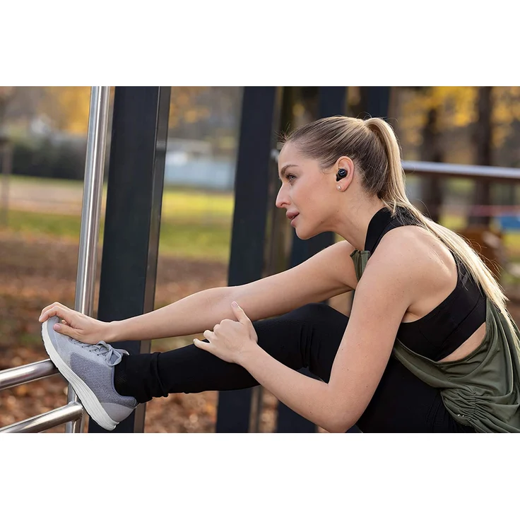Philips ST702BK-00 In-Ear Kopfhörer mit Bluetooth, geeignet für Sport, spritzwassergeschützt, schwarz – Bild 8