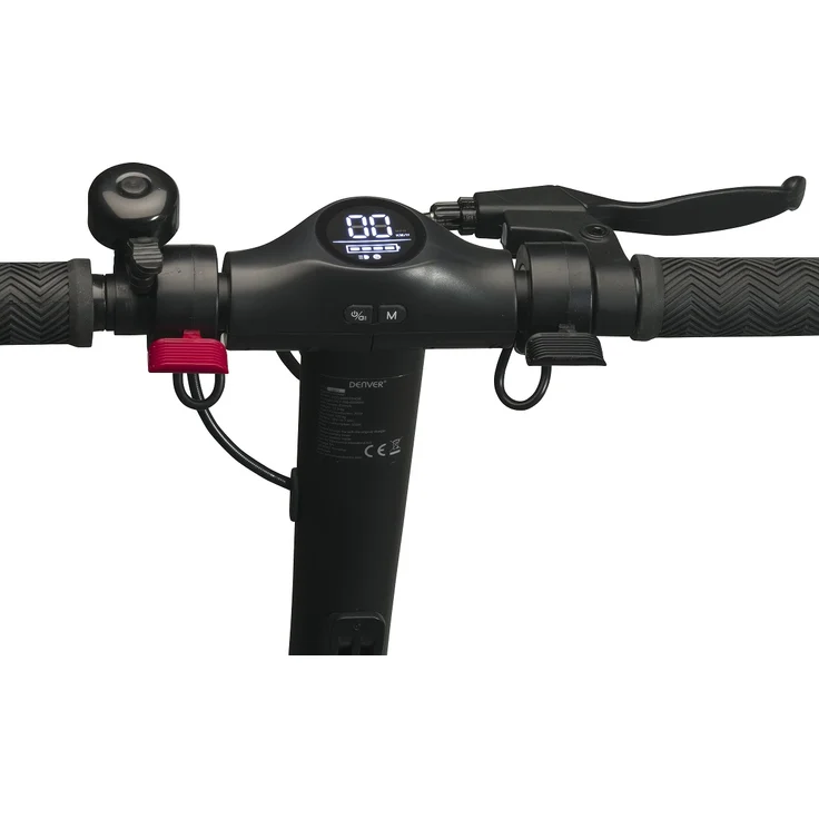 Denver SCO-85351 E-Scooter, mit Straßenzulassung, Schwarz, 20 km/h - Preisvergleich – Bild 4