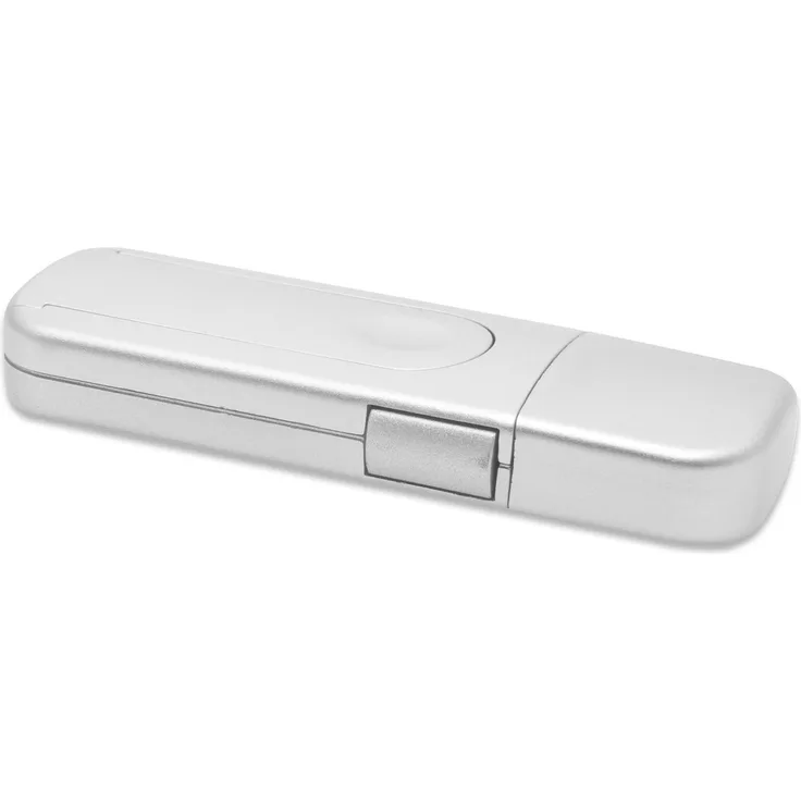 DIGTUS USB Portblocker (Sicherheitsschloss), 4x USB Schlösser + 1 Schlüssel, silber