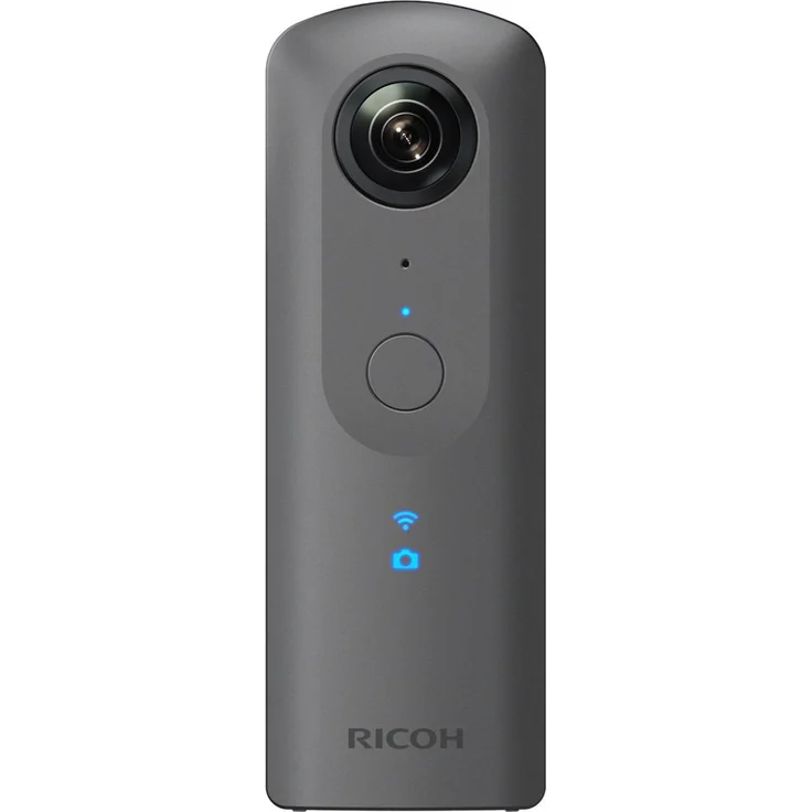 Ricoh THETA V 360 Grad Sphärenkamera metallic grau – Bild 1