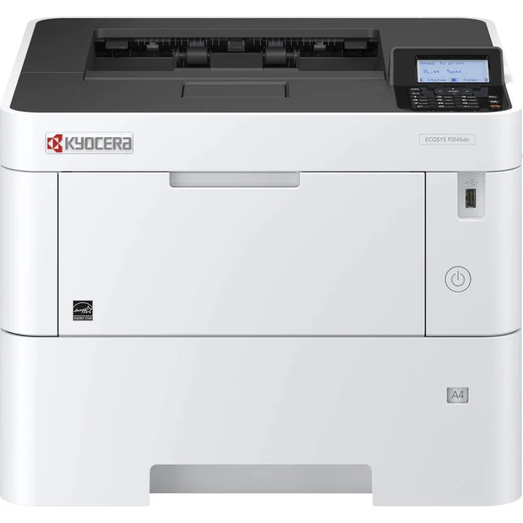 Kyocera Ecosys P3145dn - Laserdrucker, Mono, Auflösung: 1200 x 1200 dpi, Druckgeschwindigkeit (S/W): 45 S/min, Papierzufuhr: 600 Blatt (1102TT3NL0) – Bild 2