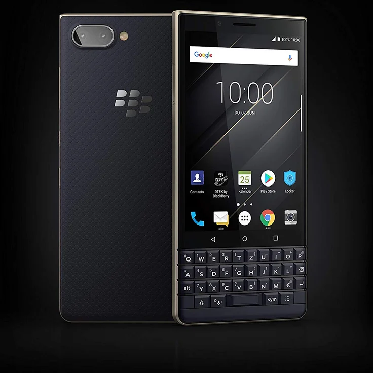 BlackBerry KEY2 LE Smartphone 11,43cm (4,5 Zoll) IPS-Display, 64GB interner Speicher, 4GB RAM, Dual-SIM, Champagne – Bild 6