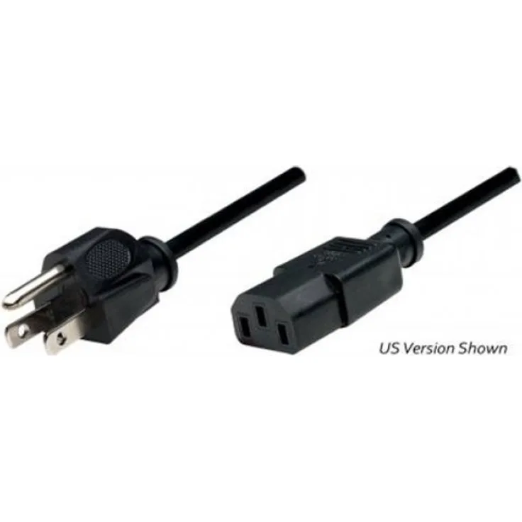 Origin Storage 2m C14M-C15F - Stromkabel (2 m, Male Connector-Female Connector, C14-Koppler, C15-Koppler)