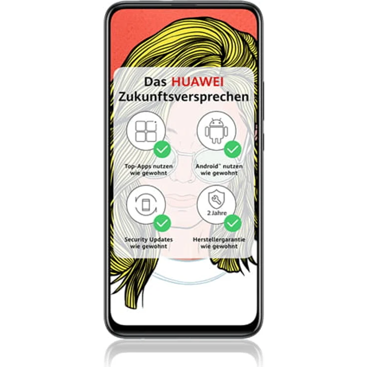 Huawei P smart Z Smartphone 16,74cm (6,59 Zoll) TFT, LCD-Display, 64GB interner Speicher, 4GB RAM, Dual-SIM, Android, Midnight Black – Bild 8
