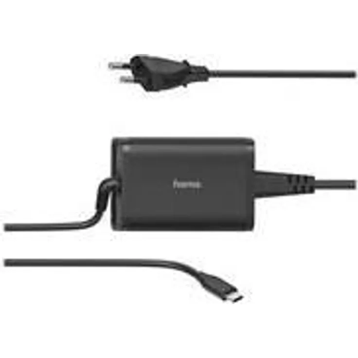 Hama Universal-USB-C-Notebook-Netzteil, Power Delivery (PD), 5-20V-65W