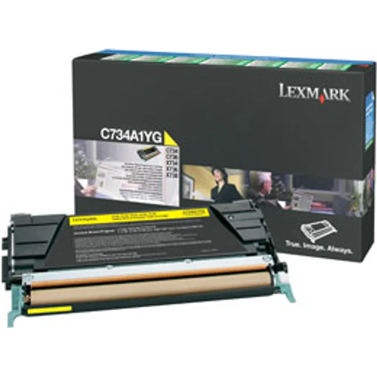 Lexmark C734A1YG gelb (C734A1YG)