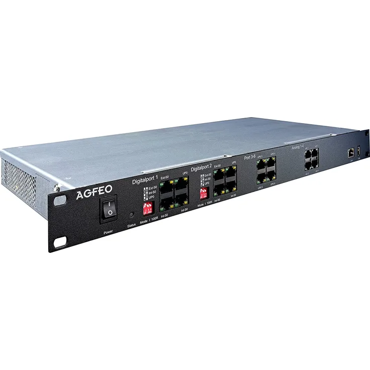 AGFEO ES 628 IT - Hybrid PBX - 1U, 6101419