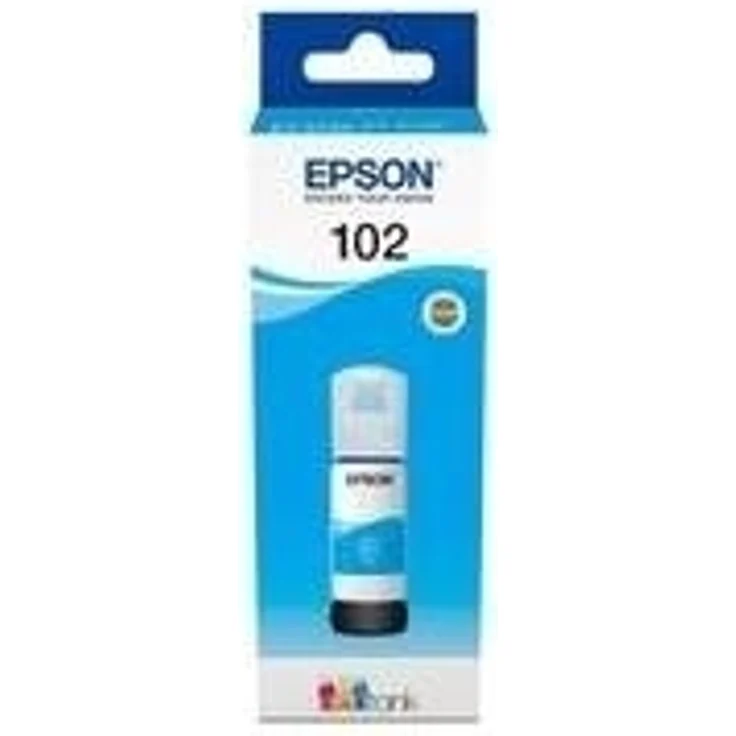 Epson Original 6642 EcoTank Tintenflasche, ET-2700 ET-2750 ET-3700 ET-3750 ET-4750, cyan – Bild 1
