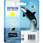 Epson T76044010 Tintenpatronen, 26 ml, gelb