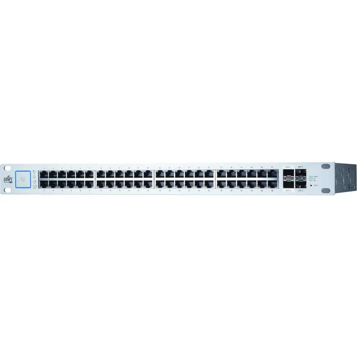 Ubiquiti US-48-500W Switch Managed PoE + Gigabit-Switch mit SFP silber