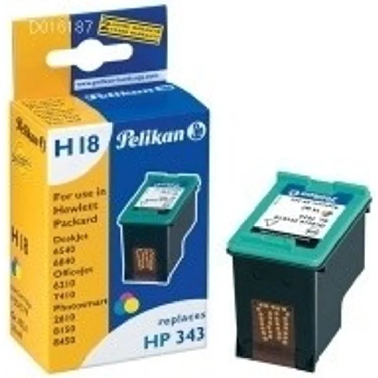 Pelikan H18 C8766EE Druckerpatrone (ersetzt HP 343) 3-farbig