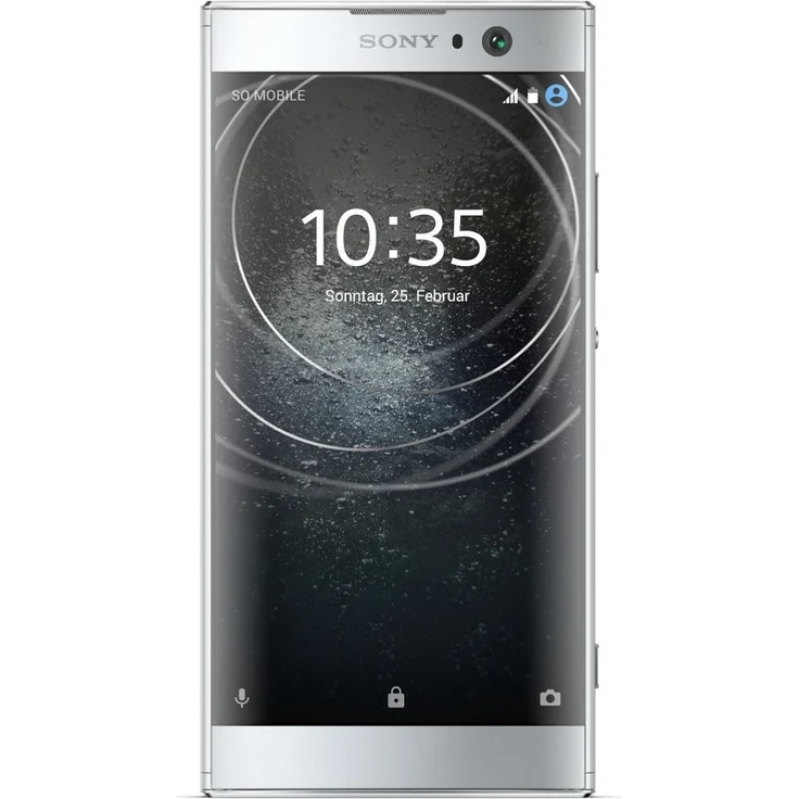 Sony Xperia XA2 Smartphone 13,21cm (5,2 Zoll) LCD-Display, 32GB interner Speicher, 3GB RAM, Android, Silber - Preisvergleich – Bild 1