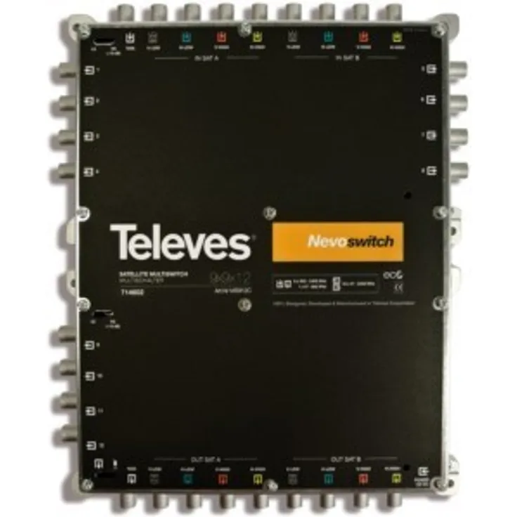 Televes Multischalter 9 in 12 Guß NEVO kaskadierb.o.NT MS912C