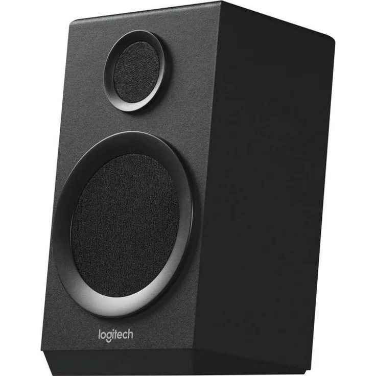 Logitech Z333 2.1 Lautsprecher-System mit Subwoofer, Satter Bass, 80 Watt Spitzenleistung, 3,5 mm & Cinch-Eingänge, Multi Device, Steuergerät, EU Stecker, PC-PS4-Xbox-TV-Smartphone-Tablet - schwarz - Preisvergleich – Bild 5