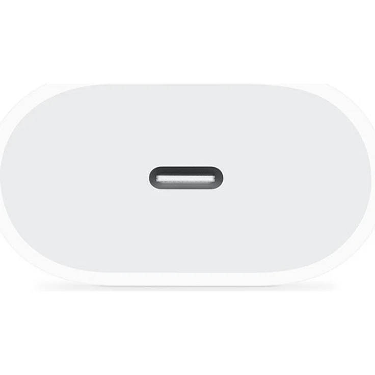 Apple MU7V2ZM/A 18 W USB-C Power Adapter, geeignet für Apple iPhone/iPad, Netzteil, weiß – Bild 1