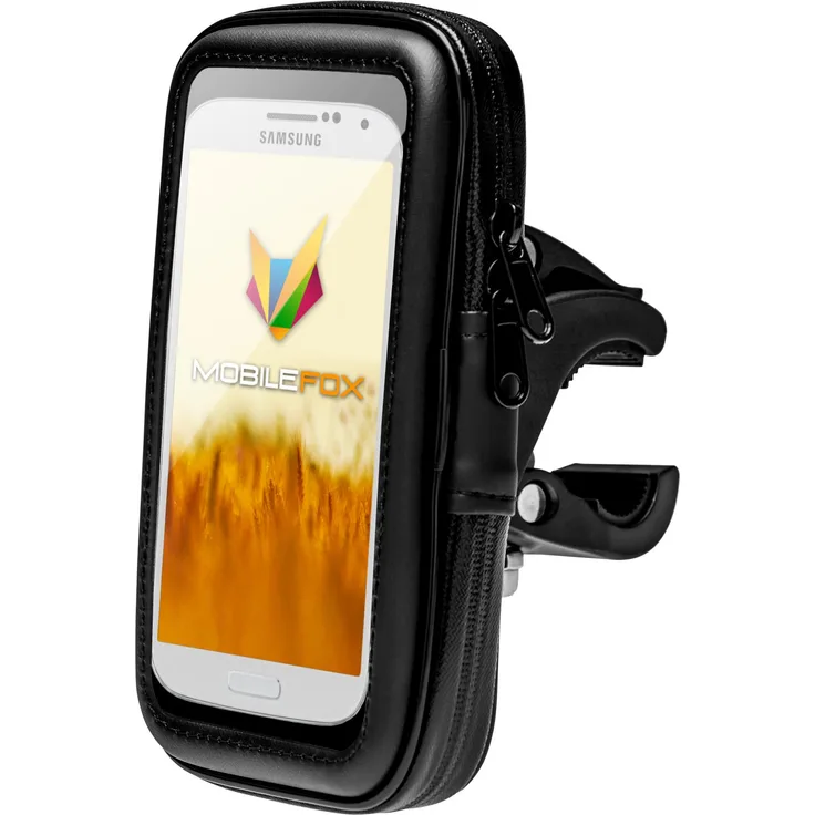 Mobilefox Fahrrad/Motorrad Lenkerhalterung Handyhalter 360° wasserresistent Samsung Galaxy S3/S4 mini