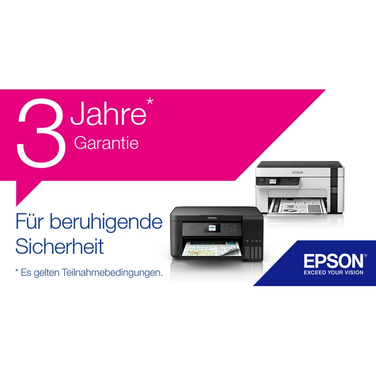 Epson EcoTank ET-5800 4-in-1 Tintenstrahl-Multifunktionsgerät (Drucker, Scanner, Kopierer, Fax) Auflösung: 1200 x 4800, USB, LAN, WLAN 802.11a/b/g/n/ac, Mobile Print, AirPrint, Wi-Fi Direct, Cloud Print (C11CJ30401) – Bild 2