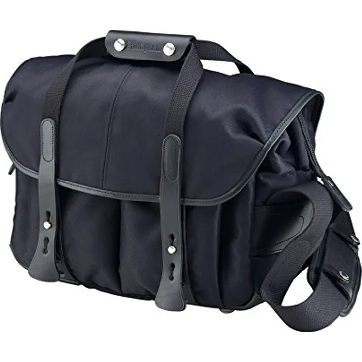 Billingham 307 Black-Black Schwarz mit schwarzem Leder