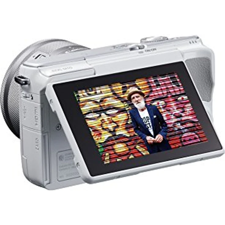 Canon EOS M10 Kit weiß inkl. EF-M 15-45mm IS STM – Bild 4