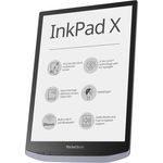PocketBook InkPad X WLAN 32GB Metallic Grey (PB1040-J-WW)