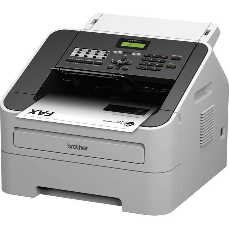 Brother FAX-2840 Laser-Faxgerät, schwarz, grau – Bild 4