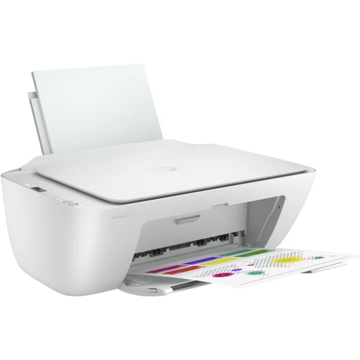 HP DeskJet 2710e Multifunktionsdrucker, Farbe, Druckgeschwindigkeit: 7 s/w, 5 Farbe, Auflösung: 1200 x 1200, WLAN, Mobile Print, AirPrint – Bild 2