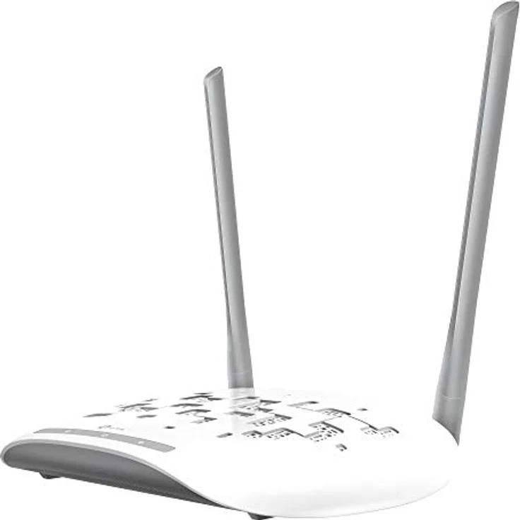 TP-Link TL-WA801N WLAN Access Point 300Mbit-s (Client, Bridget, Universal-WDFS Repeater), WPS, zwei fixierte Antennen) weiß – Bild 1