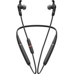 Jabra Evolve 65e MS binaural inkl. Link 370 In-Ear Kopfhörer, mit Bluetooth, Mikrofon, Noise Cancelling, schwarz