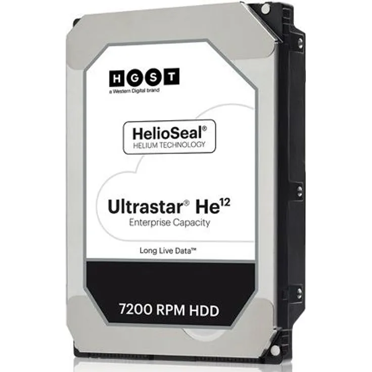 WD Ultrastar DC HC520 HUH721212ALE600 - Festplatte - 12 TB - intern - 3.5 Zoll (8.9 cm) - SATA 6Gb/s - 7200 rpm - Puffer: 256 MB (0F30144)