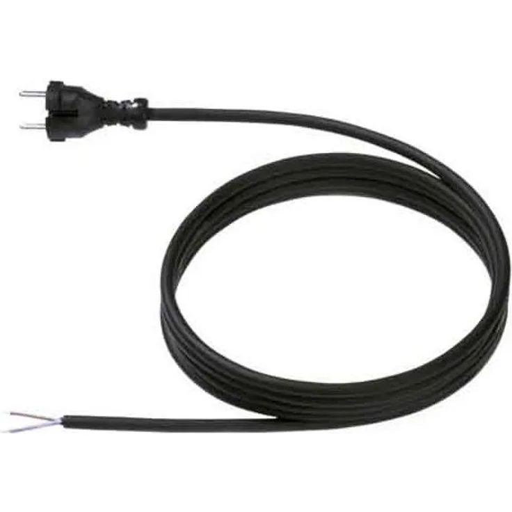 Bachmann 246.186 Gummi-Zuleitung mit Konturenstecker, 5,00m